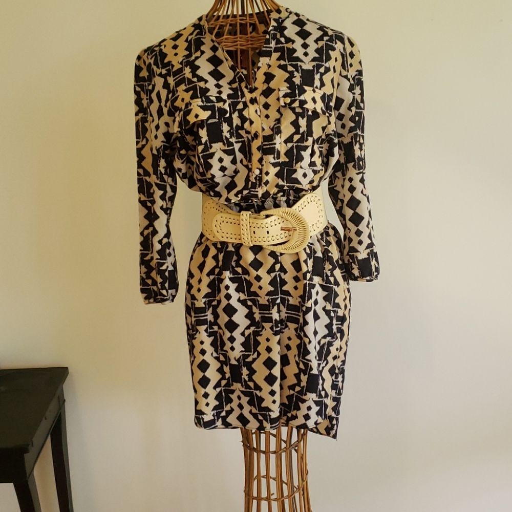 High-Low Hem Mini Dress
